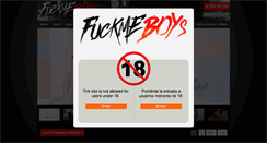 Desktop Screenshot of fuckmeboys.com